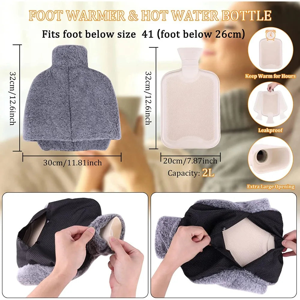 Plush Cover Foot Warmer