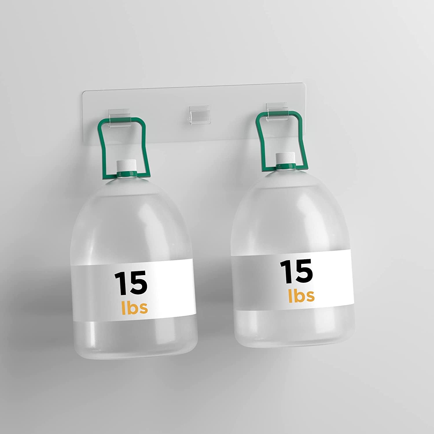 Self Adhesive Shower Shelves, 2 Pack Shower Caddy with 4 Hooks and Soap Holder, Rustproof Stainless Steel Shower Organizer